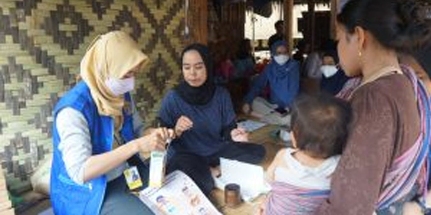 Farmasi UI Berikan Edukasi Cegah Stunting Balita Badui